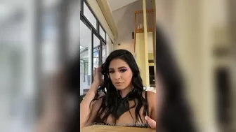 Serena Santos aka msserenasantos onlyfans busty bitch cums