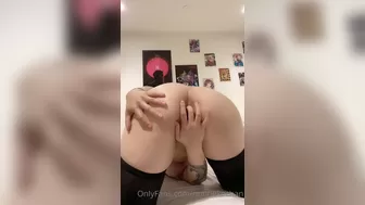 Nnnnekochan onlyfans Fingering with 19 year old scrawny girl