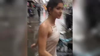 Amanda Cerny aka amandacerny onlyfans Hot lady fucks her shaved wet pink hole
