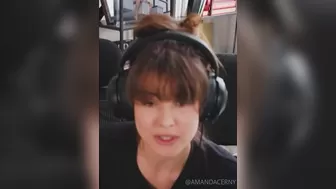 Amanda Cerny aka amandacerny onlyfans masturbation with busty model