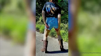 countrychristina onlyfans Fingering with sexy cam beauty