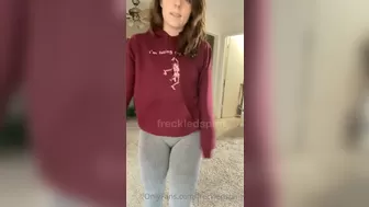 freckledspirit onlyfans Crazy Blonde fucking the wet pink hole