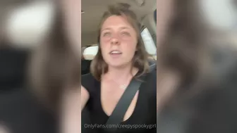 freckledspirit onlyfans scrawny redhead babe plays with hole
