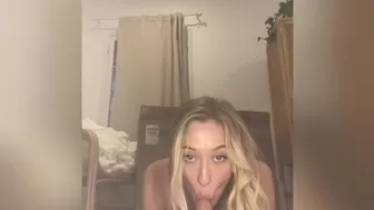Kaylen aka kaybaby1 onlyfans Gripping nipple masturbates wet wrap