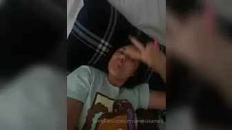 Serena Santos aka msserenasantos onlyfans Crazy doll caresses wet pink hole and tits