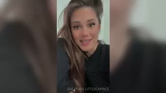 littlecaprice onlyfans Cute chick jerks both holes