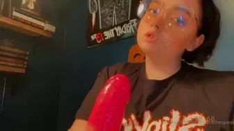 christinethequeenn onlyfans Redhead girl with very big natural tits