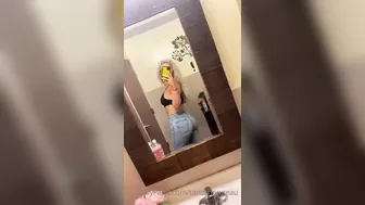 Tana Mongeau onlyfans Spy Show With scrawny Girl Fingering