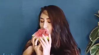 Louisa Khovanski aka louisakhovanski onlyfans Cute courtesan caresses shaved cunt