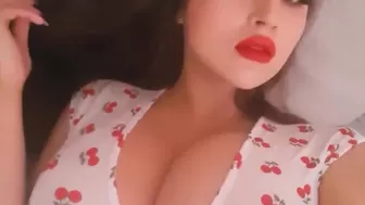 Louisa Khovanski aka louisakhovanski onlyfans Charming brunette masturbates juicy twat