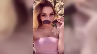 Cup of Carli aka cupofcarli onlyfans Ardent lady fucks the cap with her hand