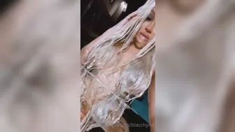 Blac Chyna aka msblacchyna onlyfans Webcast with scrawny redhead girl