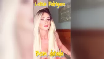 Leticia Rodrigues aka lehro69 onlyfans jerking on the bed