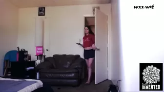 Spying on Sexy PAWG Neighbor as she Dances Masturbates with Dildo and Cums_dahliademented_720p