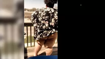 Teasing on the Balcony ;)_ChubbyGirlJuice_720p