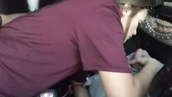 Teen Blowjob in the Car Rover Road Head is best_alexarainsounds_720p