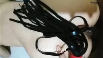 The Sound of Wet Pussy and my Moaning after 1hr BDSM Slave Training_YeuMauNang_1080p
