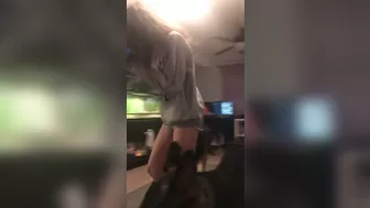 Blake Lee aka Belle Adams onlyfans Little brunette is played with a vibro toy