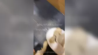 Young Goddess aka young onlyfans wet pink hole shows gape and fingering |