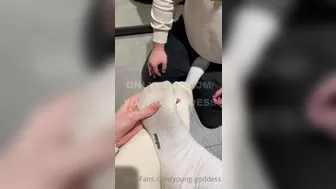 Young Goddess aka young onlyfans with a big red wet pink hole