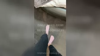 Young Goddess aka young onlyfans attractive bitch showed holes