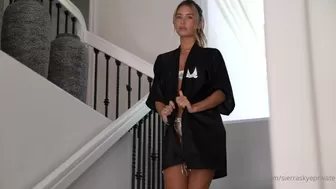Sierra Skye aka sierraaaskyee onlyfans Lustful bitch sucks a dude's penis