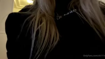 Chloe Spencer aka Ch111oe onlyfans Spanische Schlampe spielte mit einem groГџen Spielzeug