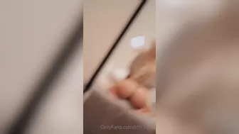 Chloe Spencer aka Ch111oe onlyfans Showy babe having fun with glass dick