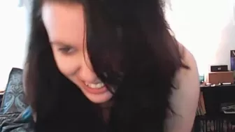 lilith onlyfans blonde moves her finger in the ass