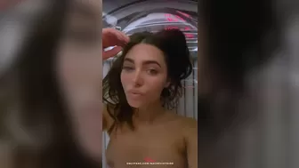 NacreVictoire onlyfans Little brunette fucks a sex toy in live cam show