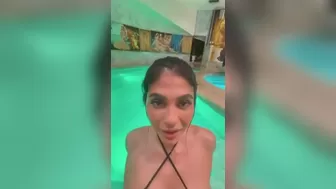 amanda trivizas onlyfans girl slut caresses wet pink hole through panties
