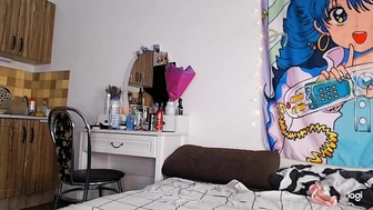 LanaxMorris устроила смачный петинг до течки