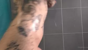 Laur_slutty_bby onlyfansen Brock aka ladylaur  fucks his holes in front of the webcam