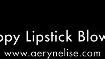 Watch me Gag, Suck, Slurp, and get Lipstick all over his Cock before Work¡_AerynGasm_720p
