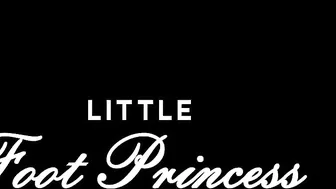 Wedge Foot Dangling with Red Toe Nails ¦ little Foot Princess_Little Foot Princess_720p