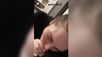 White Girl Deep Throating with Sloppy Ass Head_MissKing13_720p