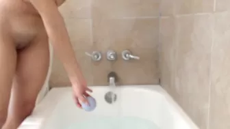 hippymia Adult skin jerks off both holes