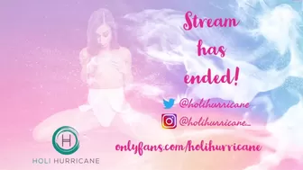 holihurricane chaturbate Shy slut pulls juicy cunt