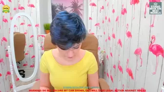 key_coy chaturbate Shaggy slut caresses shaved cunt
