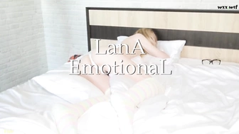 Lana Emotional _042 Горячая подруга просыпается от большого члена в ее заднице и трахается, пока не кончит - 4K_Lana Emotional_1080p