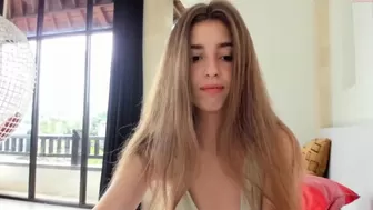 coy_amina chaturbate Shy babe shows her natural tits