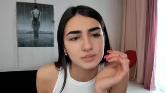 indianbeauty20 chaturbate Black/haired young lady in stockings masturbates her shaved pussy