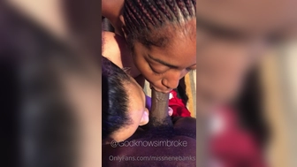 Nene Banks aka missnenebanks aka godknowsimbroke onlyfans 26-01-2022 broadcast 2022