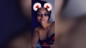 Destinycruzxxx onlyfans took off her dress