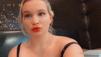 zoieburgher onlyfans Luxurious babe fucks pussy relish