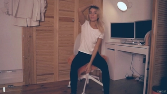 ocicat onlyfans Busty bitch caresses shaved cunt