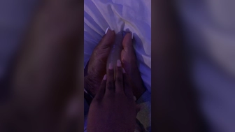 nwonknu onlyfans Lustful babe caresses herself with fingers