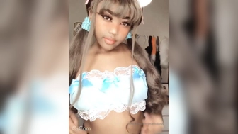 littledolljplay onlyfans Exquisite slut squeezes holes through panties