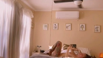 Maraa jane aka maraa_jane onlyfans Lustful bitch gently masturbates cunt