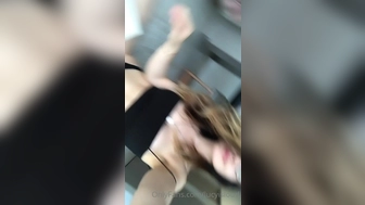 Lucy Goyette aka LucyIsLoud onlyfans Mature fat lady jerking off her cunt